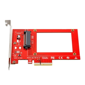 PCIE Para U. 2 Placa de Adaptador de PCI Express Gen3.0 4X 8X 16X Slot Universal de Placa PCI-E Para U. 2 disco Rígido SSD Converter Cartão