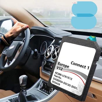 8GB Ligue 1 V12 Europa Versão do Mapa de Navegação GPS de Cartão Sd Para o Carro Nissan Leaf