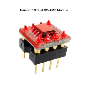 Unicórnio 1D Dupla Op Amp Atualização HA8802 AMP9920 OP06AT V5i-D SS3602SQ MUSES02